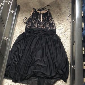 Fancy Black and cream dress